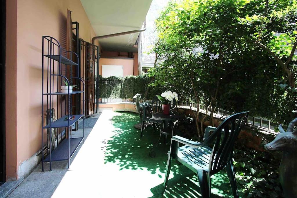 Appartamento Con Giardino Vicino A San Siro Milaan Buitenkant foto