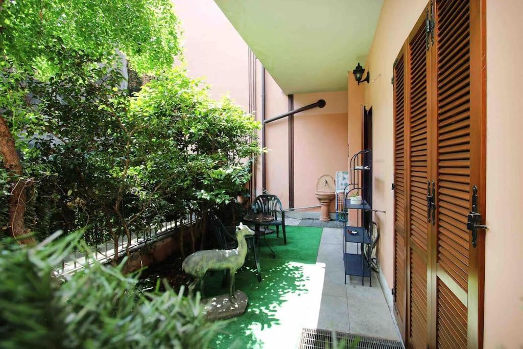 Appartamento Con Giardino Vicino A San Siro Milaan Buitenkant foto
